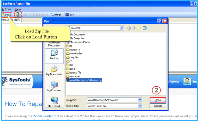 WinZip Repair Tool 3.5