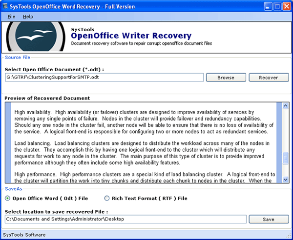 Click to enlarge the ScreenShot